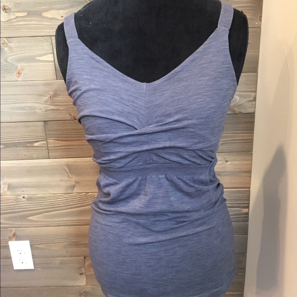 Grey Workout Tank Top